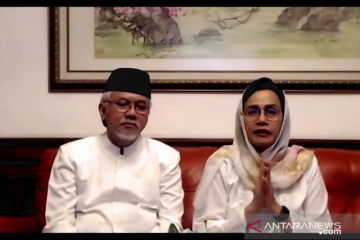 Sri Mulyani menangis ucapkan Selamat Idul Fitri