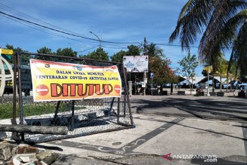 H+1 Lebaran saat pandemi, objek wisata pantai di Mataram-NTB sepi