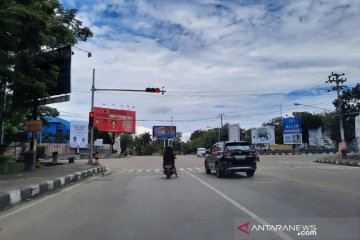 Lebaran hari kedua di Kendari-Sultra lengang di tengah pandemi