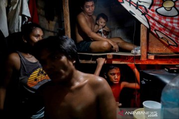 Potret kehidupan warga miskin Kota Manila, Filipina saat pandemi COVID-19