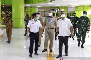 Lima penumpang tidak miliki SIKM di Gambir langsung dikarantina