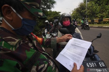 Pemeriksaan SIKM Jakarta di perbatasan wilayah