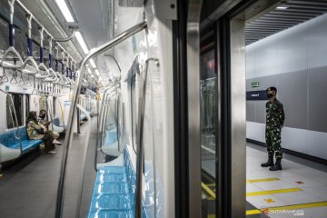 Stasiun MRT Bundaran HI kembali dibuka