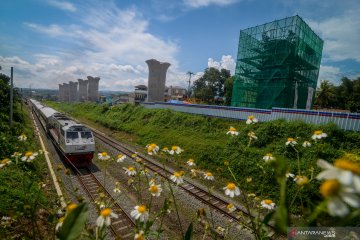 Progres pembangunan proyek kereta cepat Jakarta-Bandung