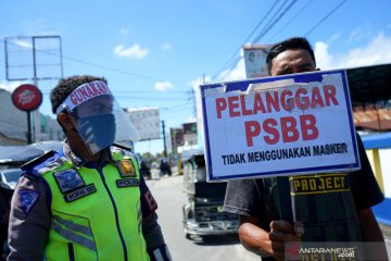 Razia penguatan PSBB Gorontalo