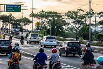 Jalur perbatasan Pantura arah timur ke barat tidak ada penyekatan