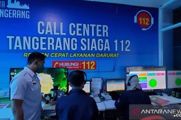 Layanan Darurat 112 Kota Tangerang terima 9.565 panggilan selama puasa