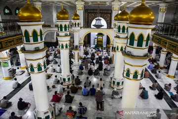 Masjid di Pekanbaru kembali dibuka dengan terapkan protokol kesehatan