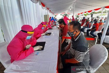 153 warga Surabaya reaktif COVID-19 dari hasil "rapid test" massal