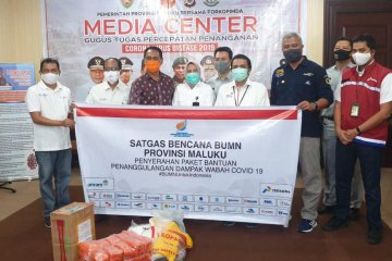 Satgas BUMN salurkan 7.981 paket bantuan di Maluku