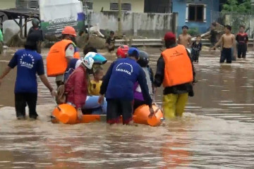 Ratusan rumah di Kota Cilegon terendam banjir