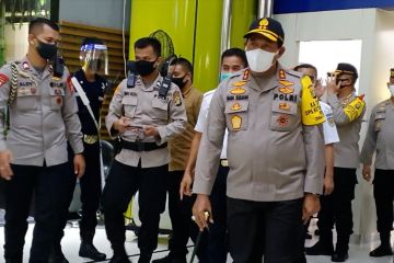 Kapolda Metro Jaya tinjau kesiapan Stasiun Gambir jelang Normal Baru