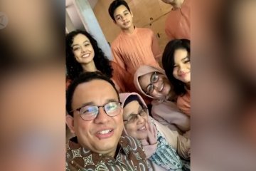 Cerita Anies rayakan lebaran secara virtual dari rumah