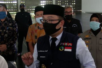 Gubernur Jabar simulasi adaptasi kebiasaan baru rumah ibadah