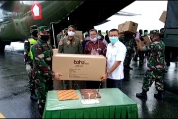 Gugus tugas pusat kembali salurkan bantuan APD ke Malut