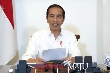 Jokowi: Kita beruntung memilih PSBB, bukan lockdown