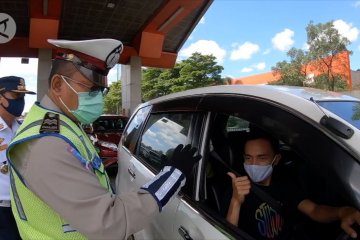 26 kendaraan di Tol Cikupa ke arah Merak diminta putar balik