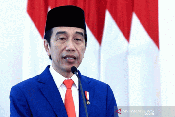 Presiden ucapkan selamat Hari Bhayangkara untuk keluarga besar Polri