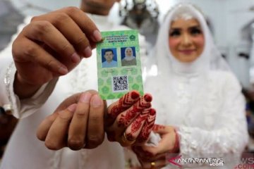 2.303 pasangan di Aceh menikah dalam masa pandemi COVID-19