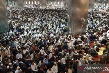DMI sebut kapasitas masjid 40 persen saat normal baru