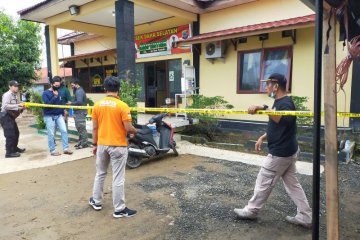 Polsek Daha Selatan diserang orang tak dikenal, satu polisi meninggal