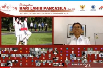 Rektor UGM berharap Pancasila terus diaktualisasikan saat normal baru