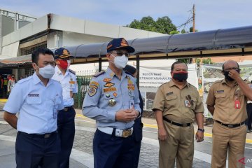 Dinas Perhubungan Jakarta uji coba penataan Stasiun Tanah Abang