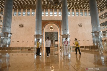 Presiden: Renovasi Masjid Istiqlal sudah mencapai 90 persen