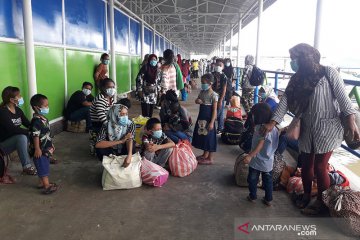 Saat pandemi COVID-19, ratusan TKI di Sabah dideportasi ke Nunukan
