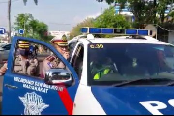 Polisi tilang 4.240 kendaraan di hari keenam Operasi Patuh Jaya 2020