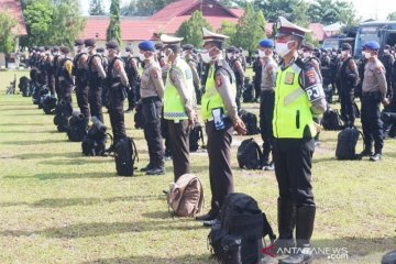 Polda Kalteng kirim 130 personel bantu kawal PSBB Kapuas
