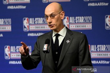 Komisioner NBA bilang jeda musim 2021 untuk Olimpiade tidak mungkin
