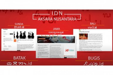 Indonesia akan daftarkan enam lagi aksara daerah jadi nama domain