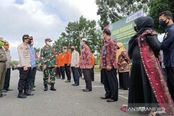 Komandan Kodim 0415/Batanghari pimpin apel disiplin protokol kesehatan