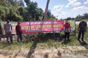 Wisata Sungai Hijau Riau ditutup usai pengunjungnya positif COVID-19