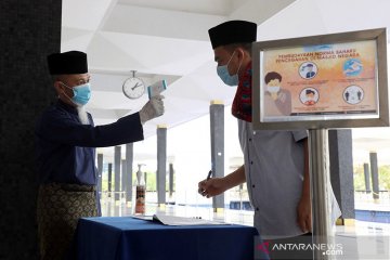 Malaysia umumkan rekor terendah penularan  harian COVID-19