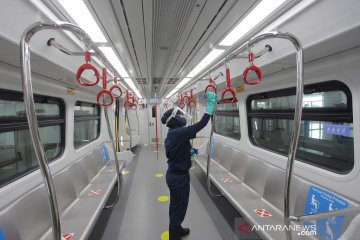 LRT Jakarta kembali beroperasi