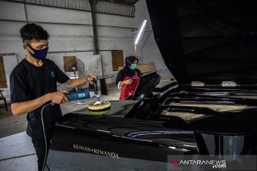 Menengok proses pembuatan piano kualitas ekspor