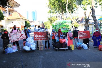63 kelurahan di Surabaya nol kasus COVID-19