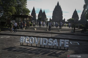 Simulasi SOP pembukaan Candi Prambanan