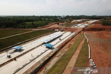 Progres fisik tol Bengkulu-Sumsel Seksi I capai delapan persen