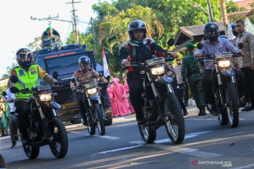 Polda NTB gelar upacara kenaikan pangkat Danrem 162/WB