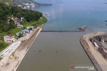KemenPUPR lanjutkan pembangunan infrastruktur pariwisata di Danau Toba