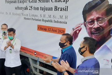 Menteri Pertanian lepas ekspor gula semut Cilacap ke Brasil