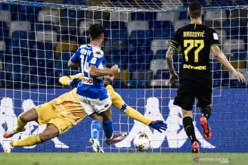 Gol Mertens antar Napoli ke final Coppa Italia