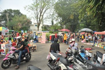 Kawasan CFD Kambang Iwak  Palembang Ramai dikunjungi warga 
