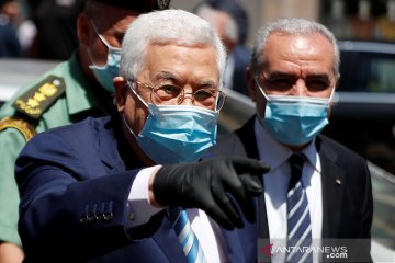 Mahmoud Abbas berkunjung ke Ramallah