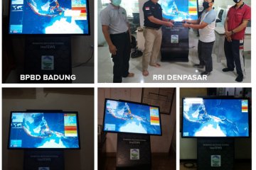 BMKG pasang WRS generasi terbaru di 315 lokasi seluruh Indonesia