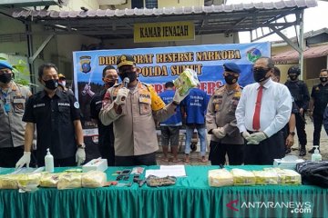 Polisi tembak bandar narkoba di Sumut