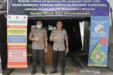 5 polisi tertular COVID-19 dari klaster Sukabumi dinyatakan sembuh